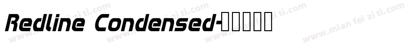 Redline Condensed字体转换